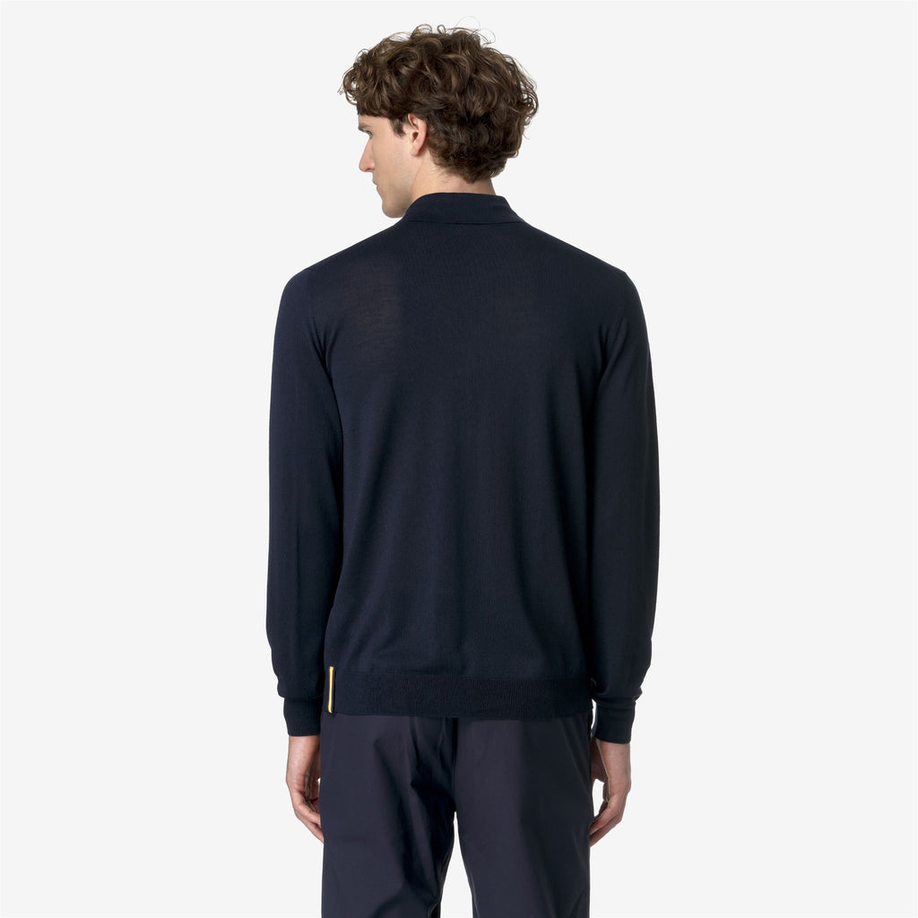 Knitwear_MAN_REY WOOL MERINO BLEND_Pull Over_Blue Depth - Commercial 6
