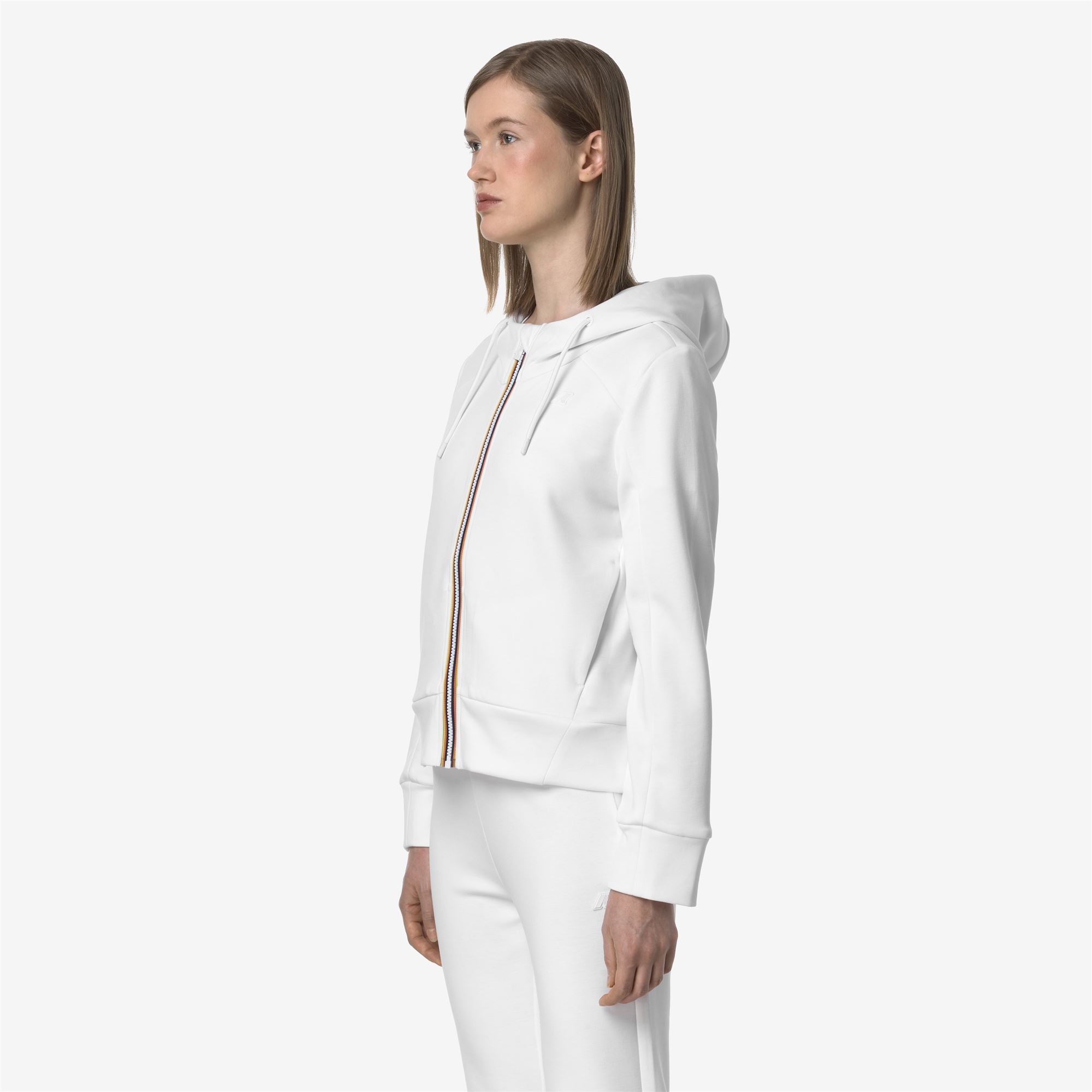 Fleece Woman DIVINE LIGHT SPACER Jacket WHITE