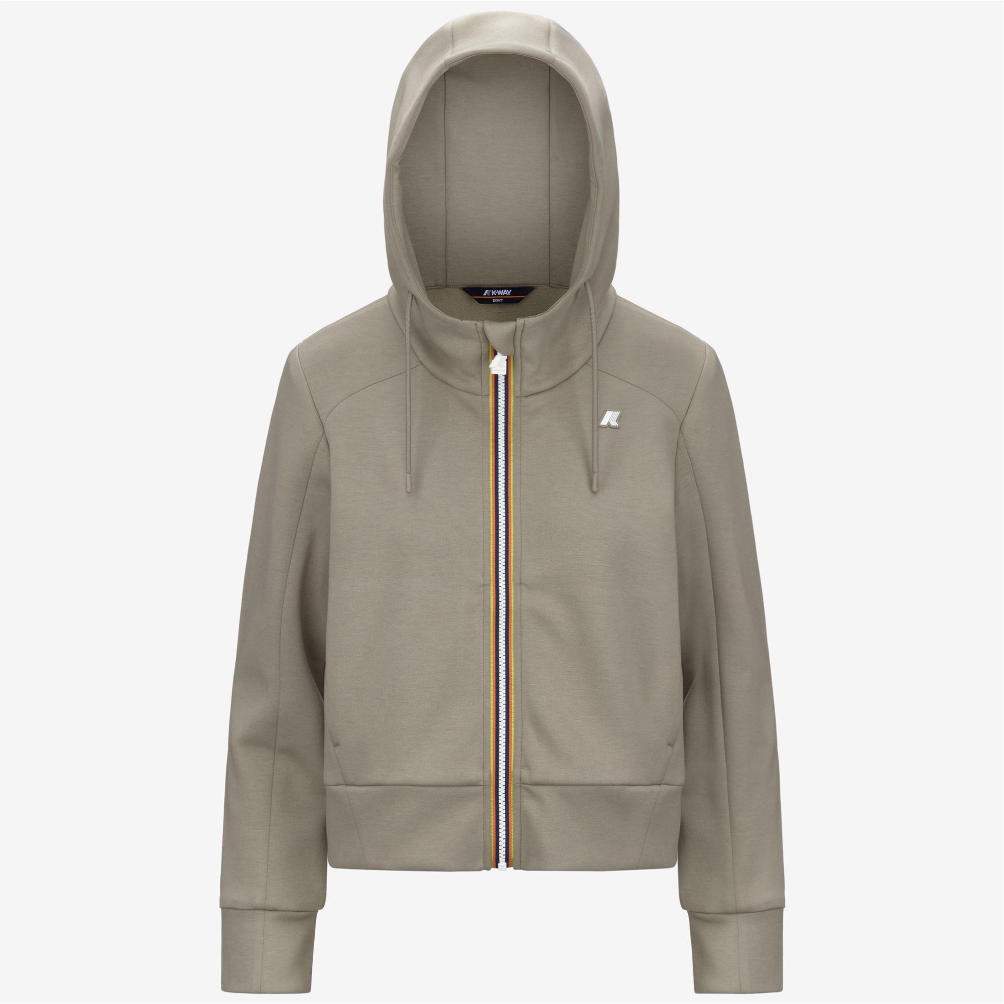 Fleece_WOMAN_DIVINE LIGHT SPACER_Jacket_Green Oak - Commercial 1