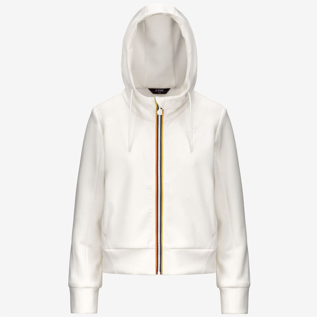 Fleece_WOMAN_DIVINE LIGHT SPACER_Jacket_White Gardenia - Commercial 1