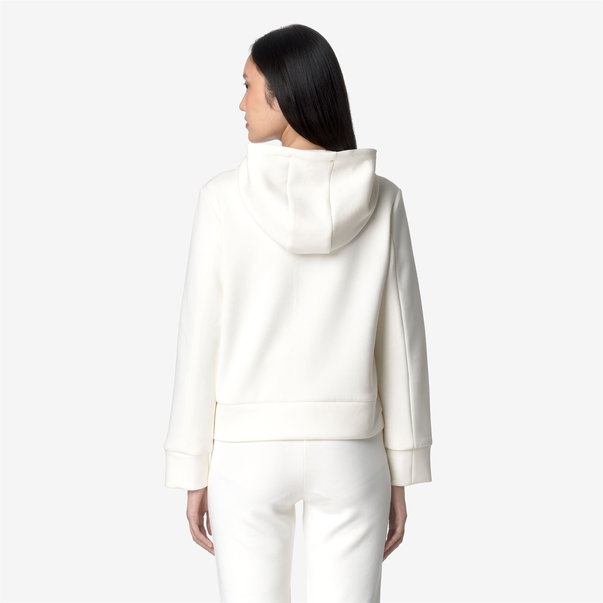 Fleece Woman DIVINE LIGHT SPACER Jacket WHITE GARDENIA