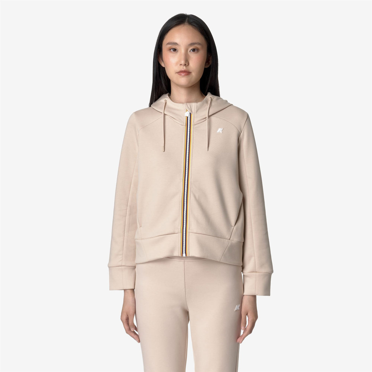 Fleece_WOMAN_DIVINE LIGHT SPACER_Jacket_Pink Tint - Commercial 4