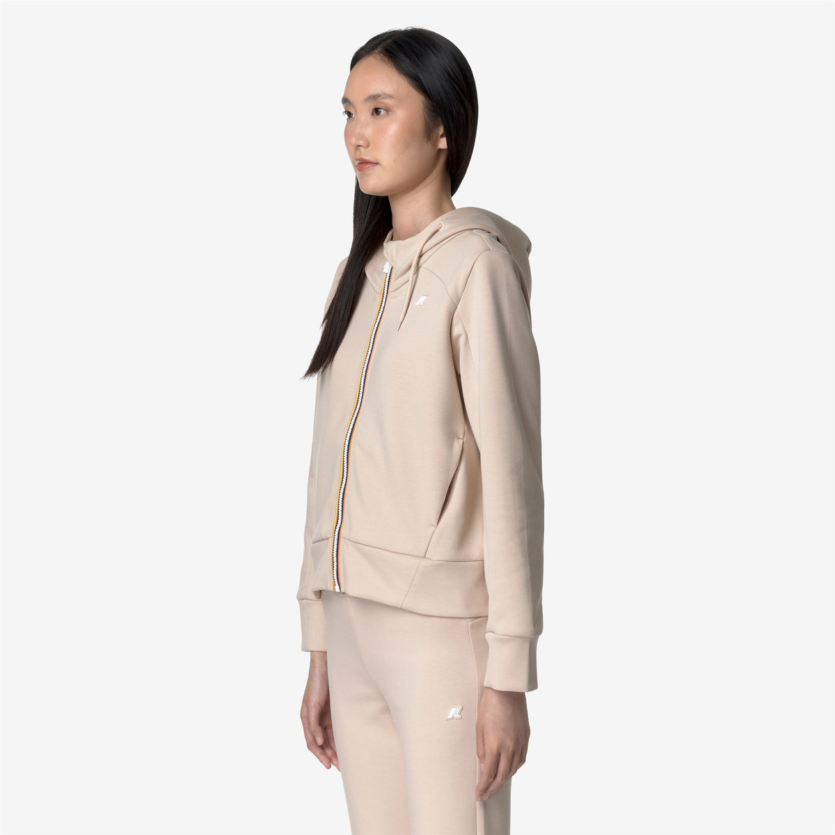 Fleece_WOMAN_DIVINE LIGHT SPACER_Jacket_Pink Tint - Commercial 5