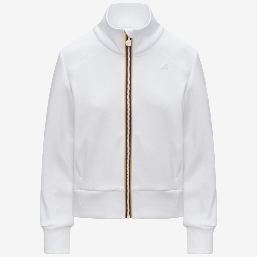 Fleece_Woman_ALARA LIGHT SPACER_Jacket_White - White - Commercial 1