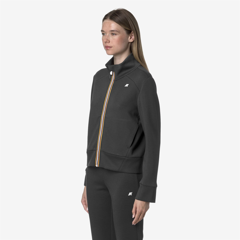 Fleece_WOMAN_ALARA LIGHT SPACER_Jacket_Grey Shadow Dk - Commercial 5