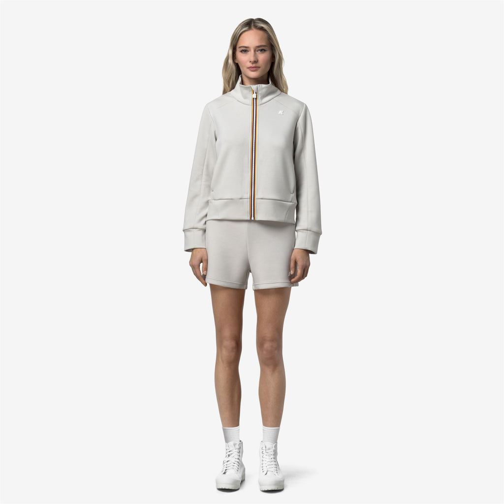 Fleece_Woman_ALARA LIGHT SPACER_Jacket_BEIGE LT - Commercial 4