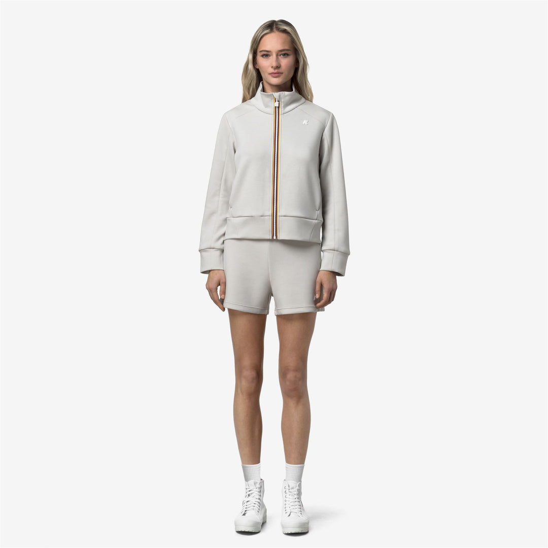 ALARA LIGHT SPACER Fleece Jacket Woman BEIGE LT 01