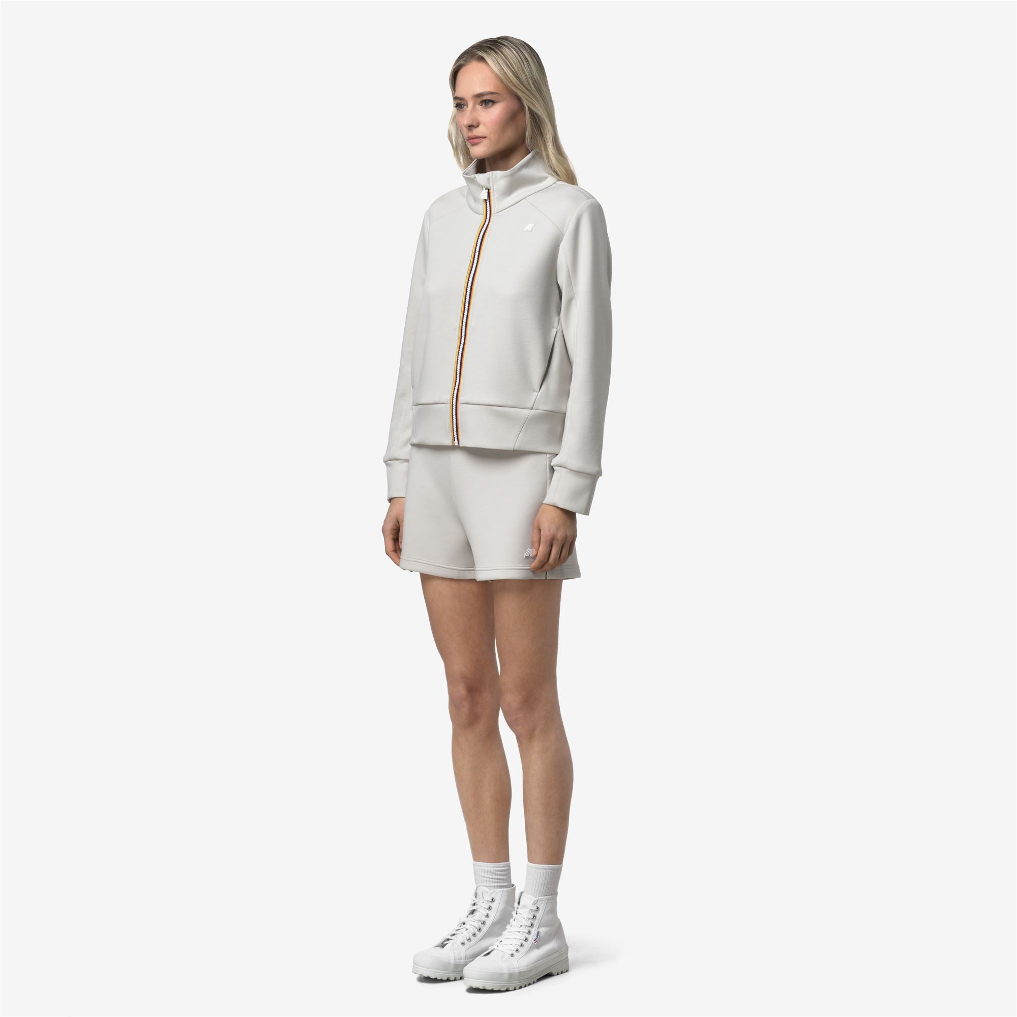 Fleece_Woman_ALARA LIGHT SPACER_Jacket_BEIGE LT - Commercial 5