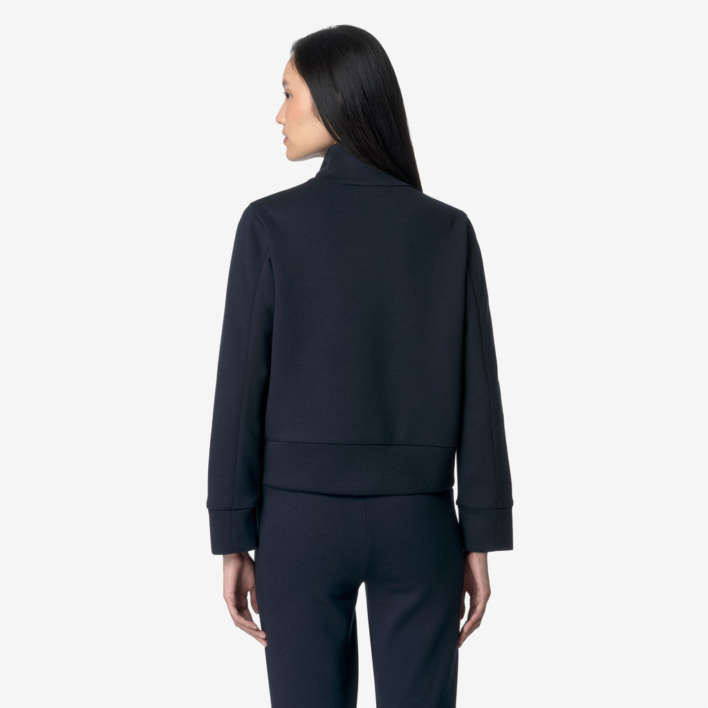 Fleece_WOMAN_ALARA LIGHT SPACER_Jacket_Blue Depth - Commercial 6