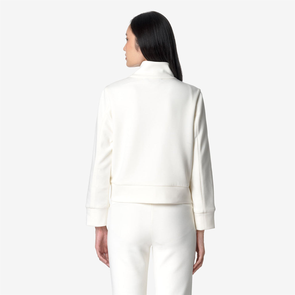 Fleece_WOMAN_ALARA LIGHT SPACER_Jacket_White Gardenia - Commercial 6