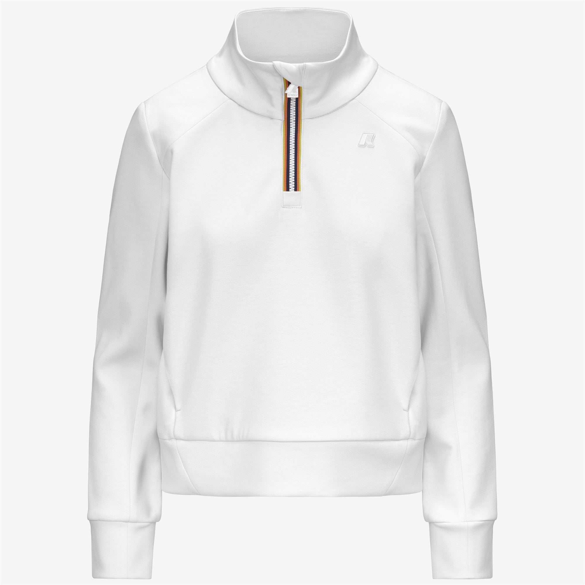 Fleece_WOMAN_LOUEN LIGHT SPACER_Jumper_White - Commercial 1
