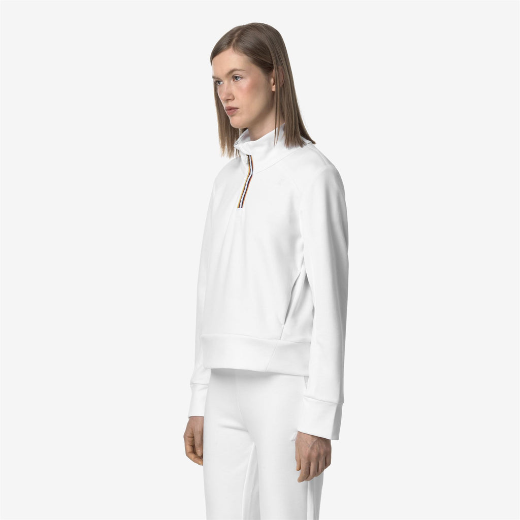 Fleece_WOMAN_LOUEN LIGHT SPACER_Jumper_White - Commercial 5