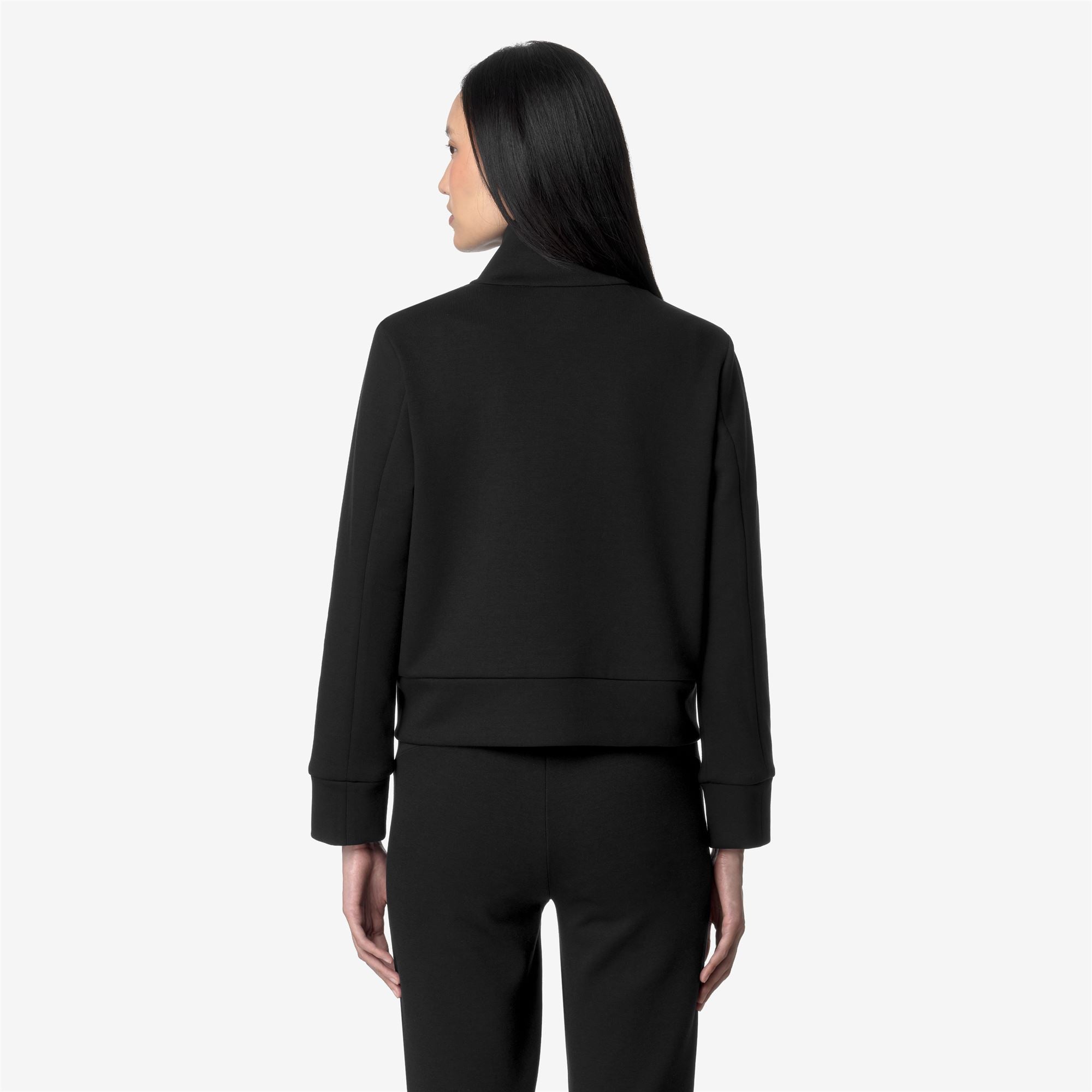 Fleece_WOMAN_LOUEN LIGHT SPACER_Jumper_Black Pure - Commercial 6