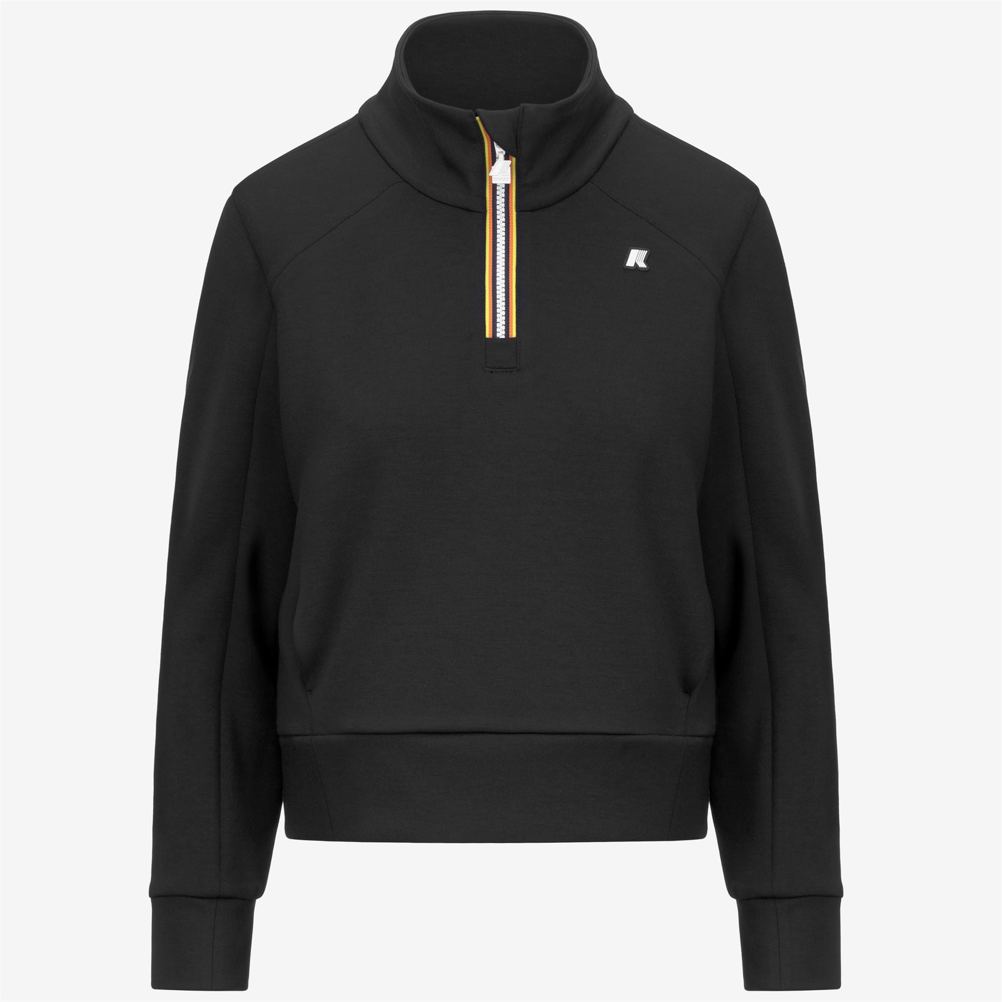 Fleece_WOMAN_LOUEN LIGHT SPACER_Jumper_Black Pure - Commercial 1