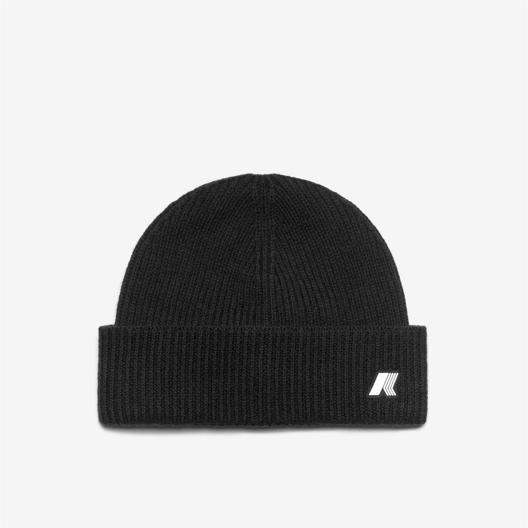 Melange Grey Unisex Wool Winter Beanie with K-Way Logo 01