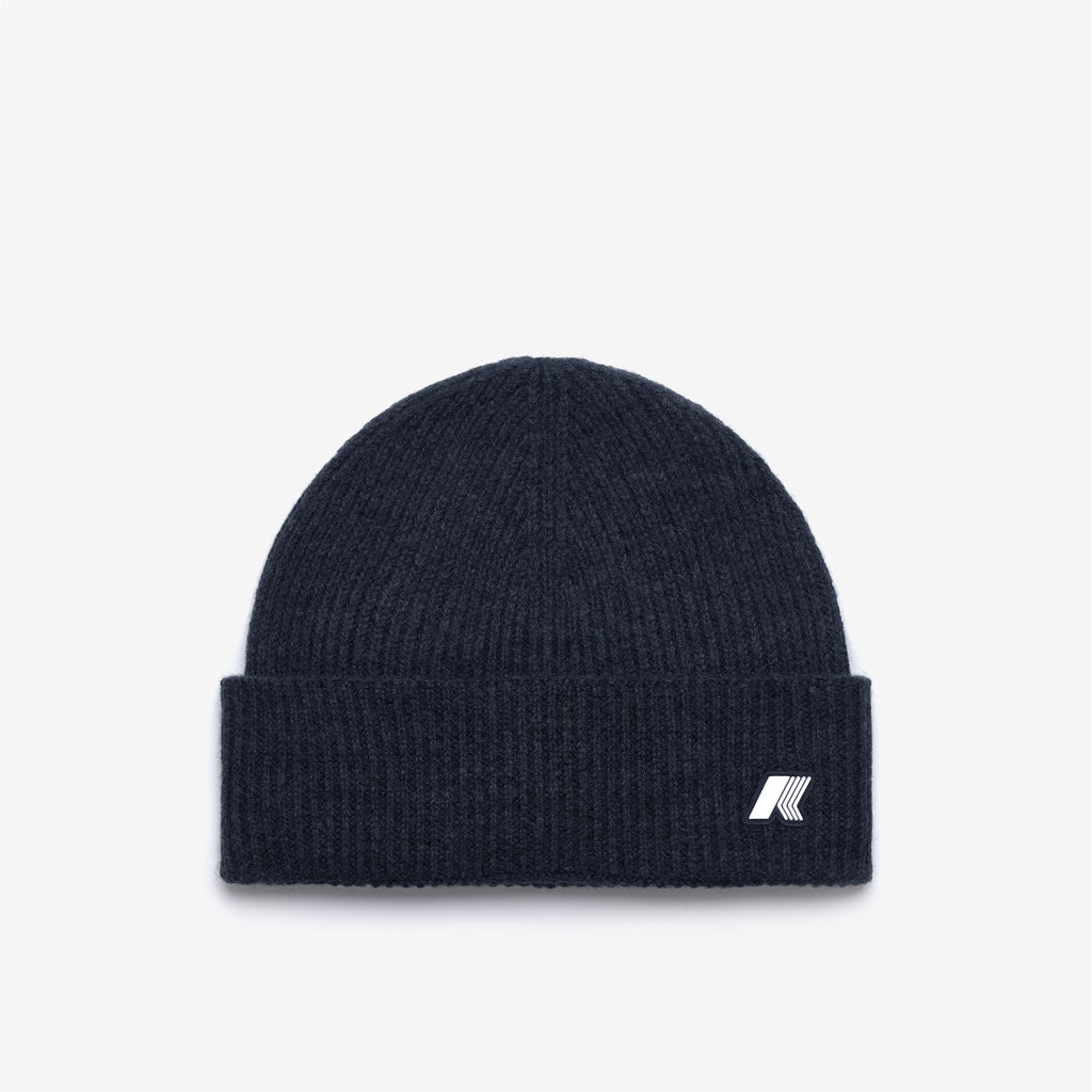 Headwear_UNISEX_BRICE CARDIGAN STITCH WOOL_Hat_Blue Airforce Mel - Commercial 1