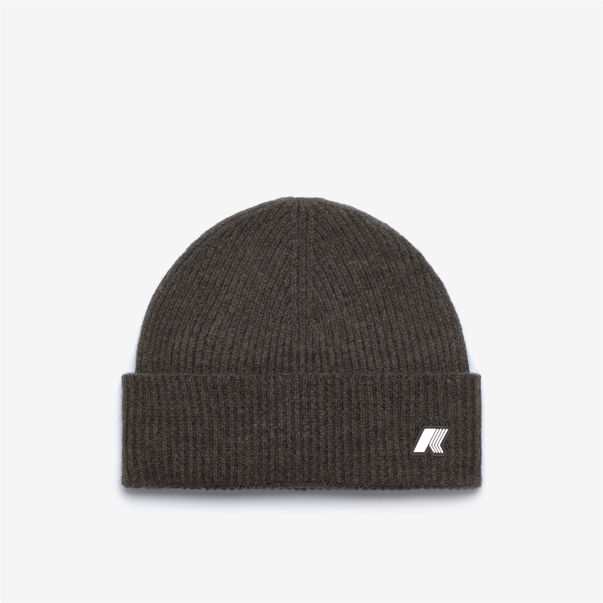 Headwear_UNISEX_BRICE CARDIGAN STITCH WOOL_Hat_Black Olive Mel - Commercial 1