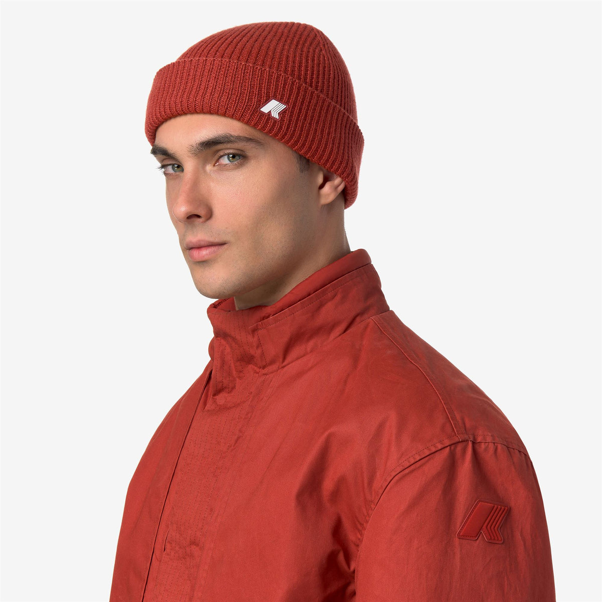 Headwear_Unisex_BRICE CARDIGAN STITCH WOOL_Hat_Red Dk Chili - Commercial 4