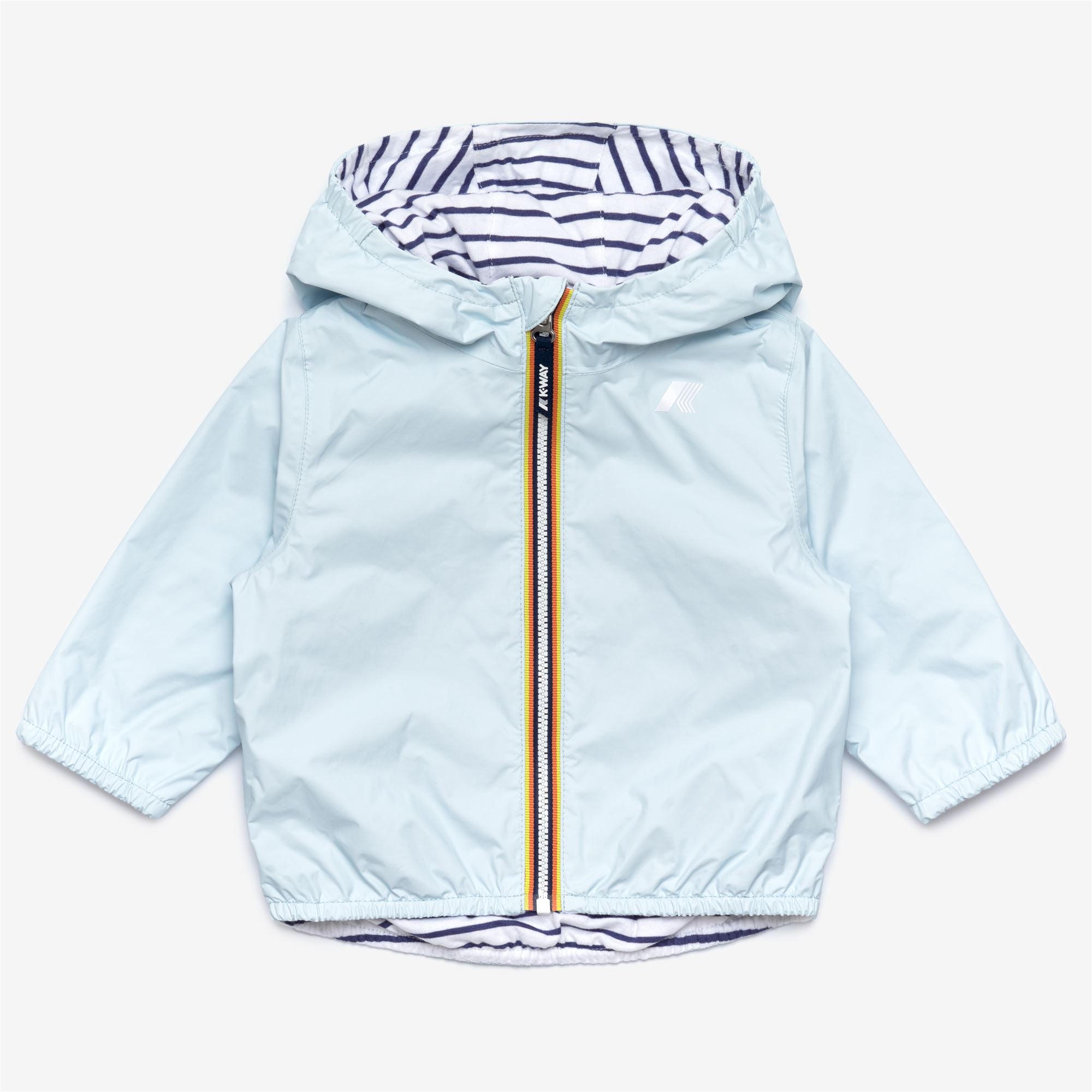 Jackets_KID UNISEX_E. JAKE PLUS.2 JERSEY DOUBLE_Short_Blue stripes - Blue Baby - Commercial 1