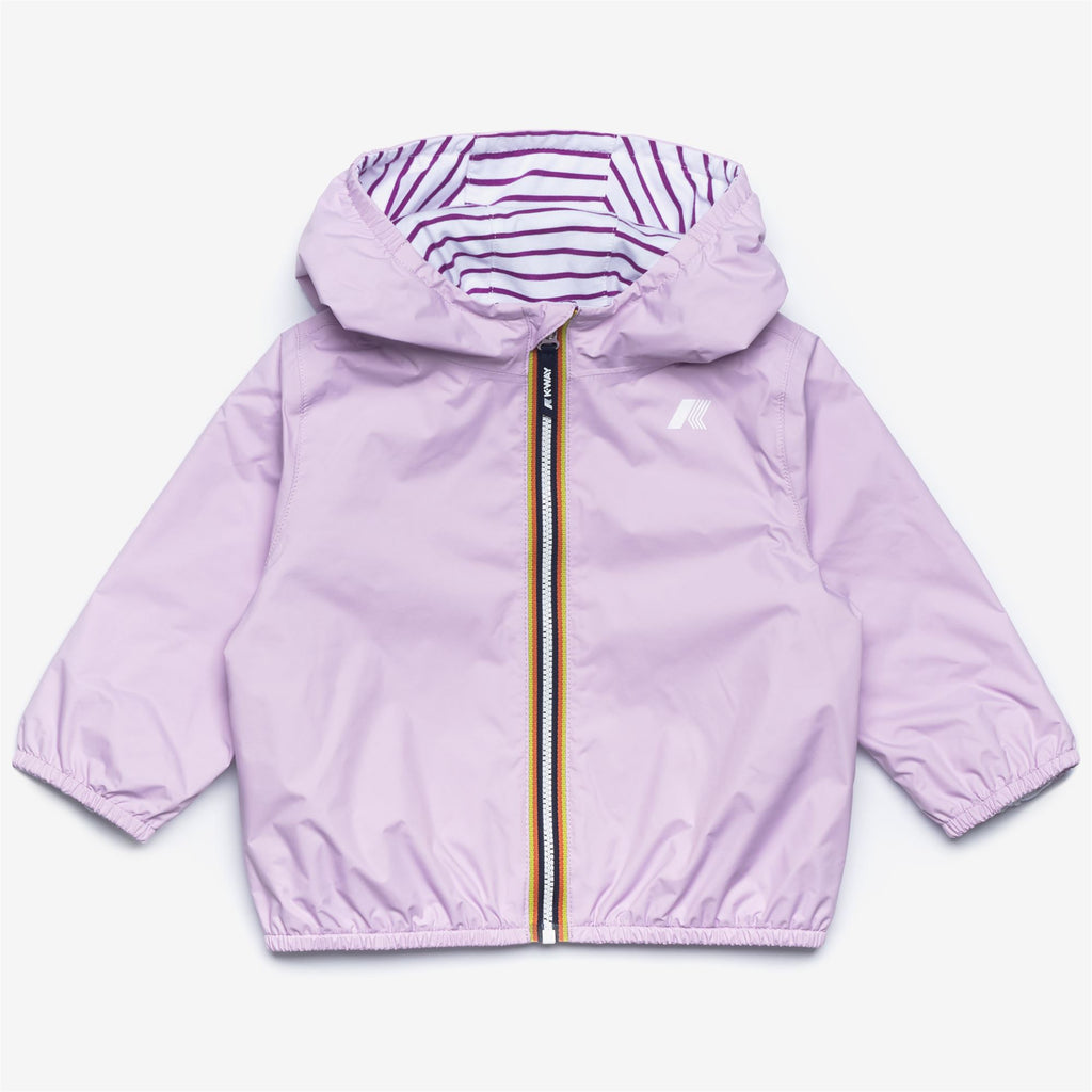 Jackets_KID UNISEX_E. JAKE PLUS.2 JERSEY DOUBLE_Short_Violet Lt Lilac - White - Violet - Commercial 1