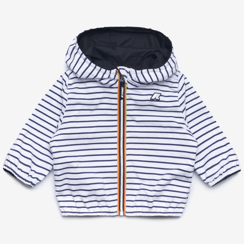 Blue Kid's Reversible Short Jacket for City Wear 02