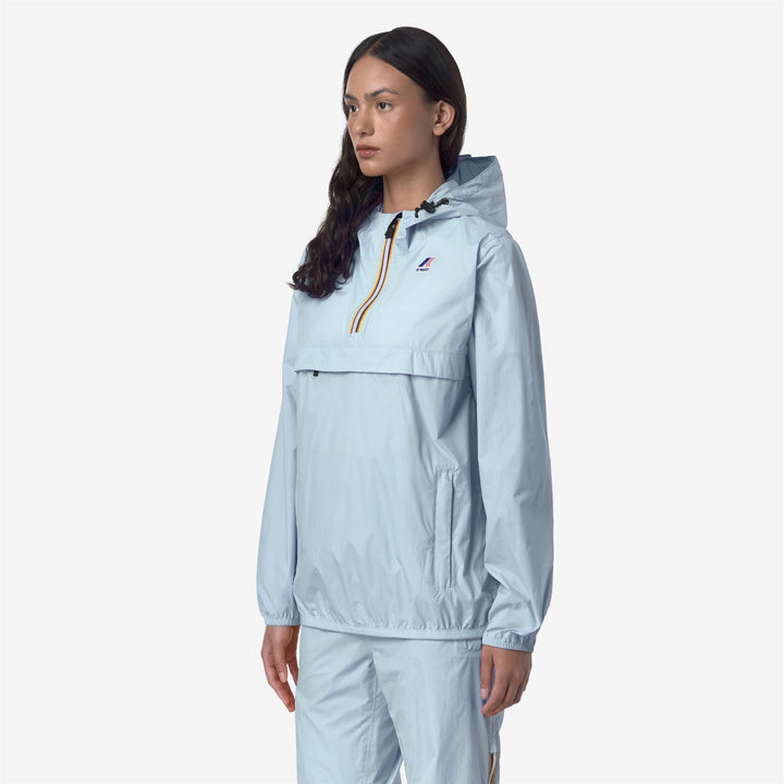 Chaqueta azul unisex plegable y resistente a la intemperie 5