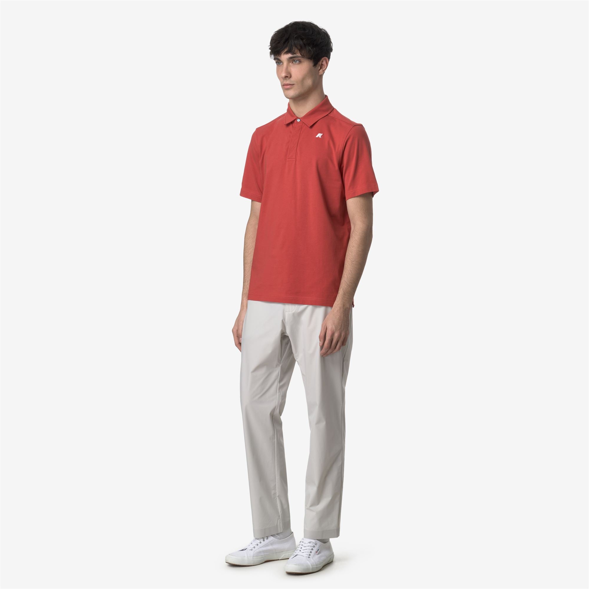 Pants_MAN_ELIA TECH PL_Chino_BEIGE LT - Commercial 5