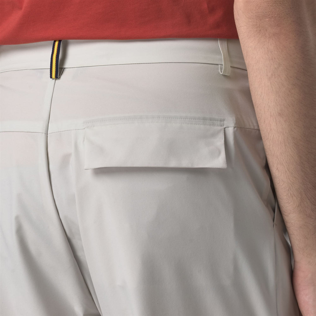 Beige Grey Men's Waterproof Chino Pants for Casual City Wear main