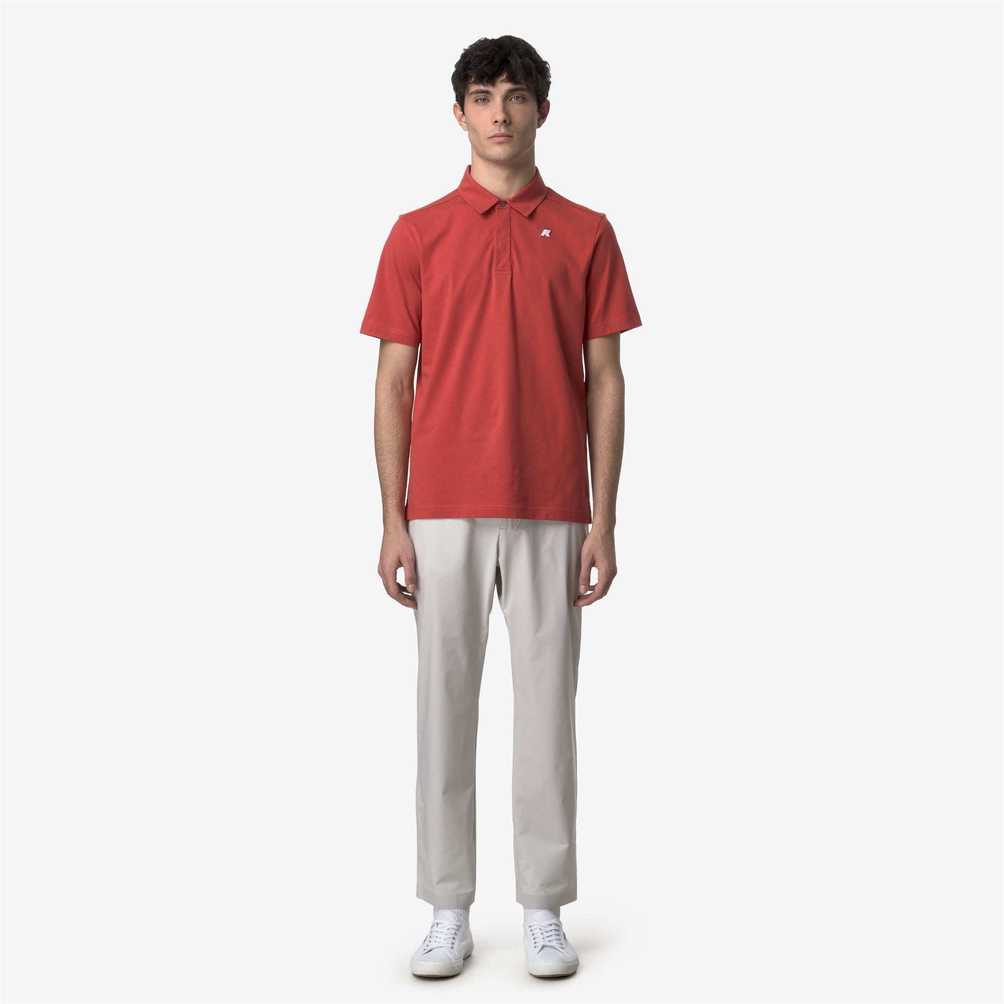 Pants_MAN_ELIA TECH PL_Chino_BEIGE LT - Commercial 4