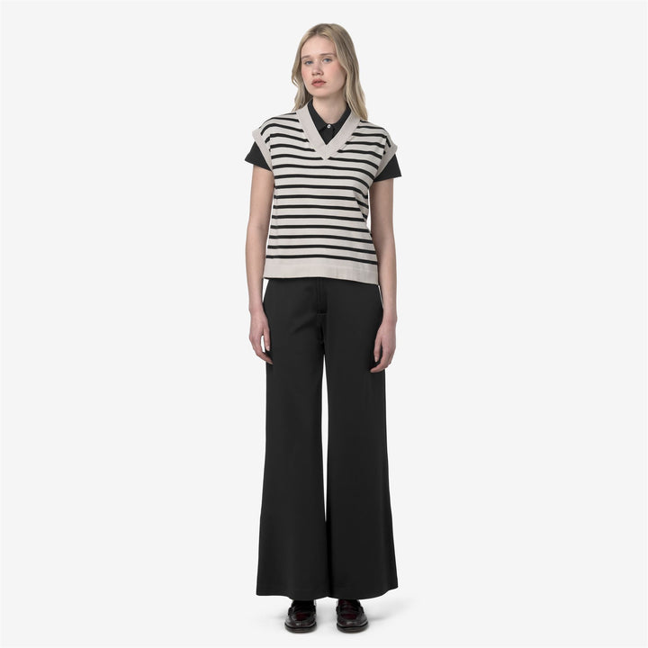 Black Grey Women's Athleisure Sport Trousers for City Wear 1