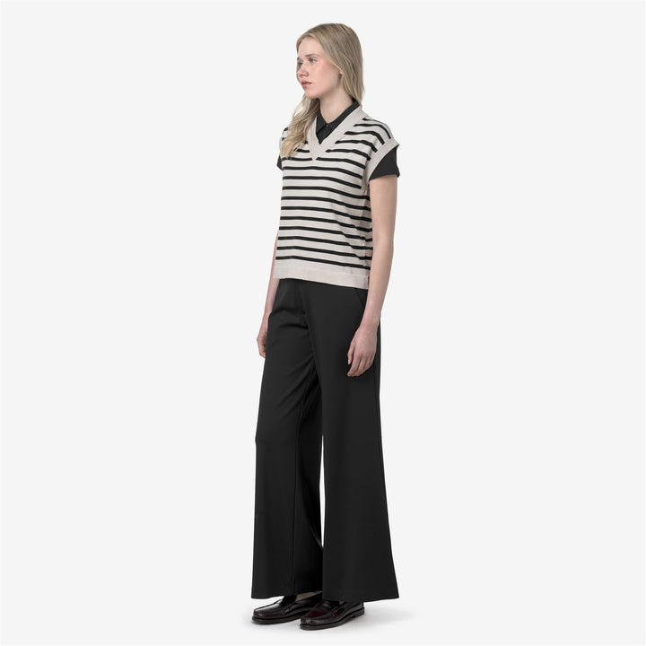 Black Grey Women's Athleisure Sport Trousers for City Wear 2