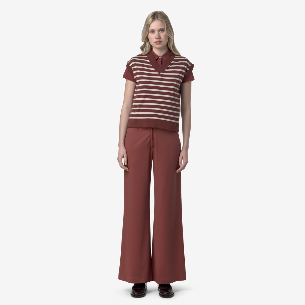 Pants_WOMAN_JALLE SL SPACER_Sport Trousers_Red Brownish - Commercial 4