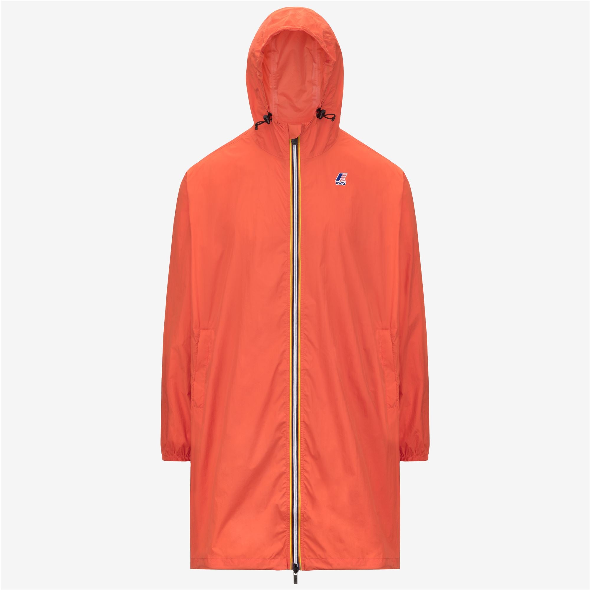 Jackets_UNISEX_LE VRAI 4.0 EIFFEL EAST_Long_Orange Fiesta - Commercial 1