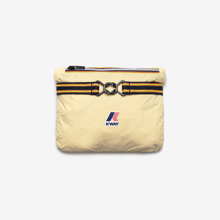 Chaqueta corta unisex impermeable beige con diseño plegable 2