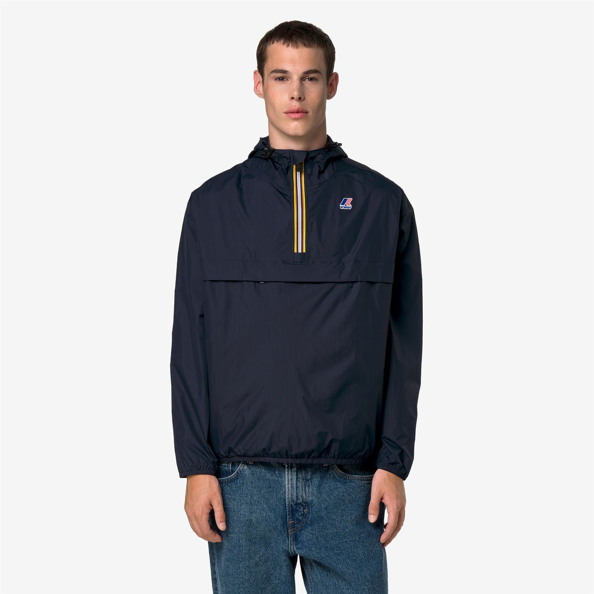 Jackets_UNISEX_LE VRAI 4.0 LEON EAST_Short_Blue Depth - Commercial 4