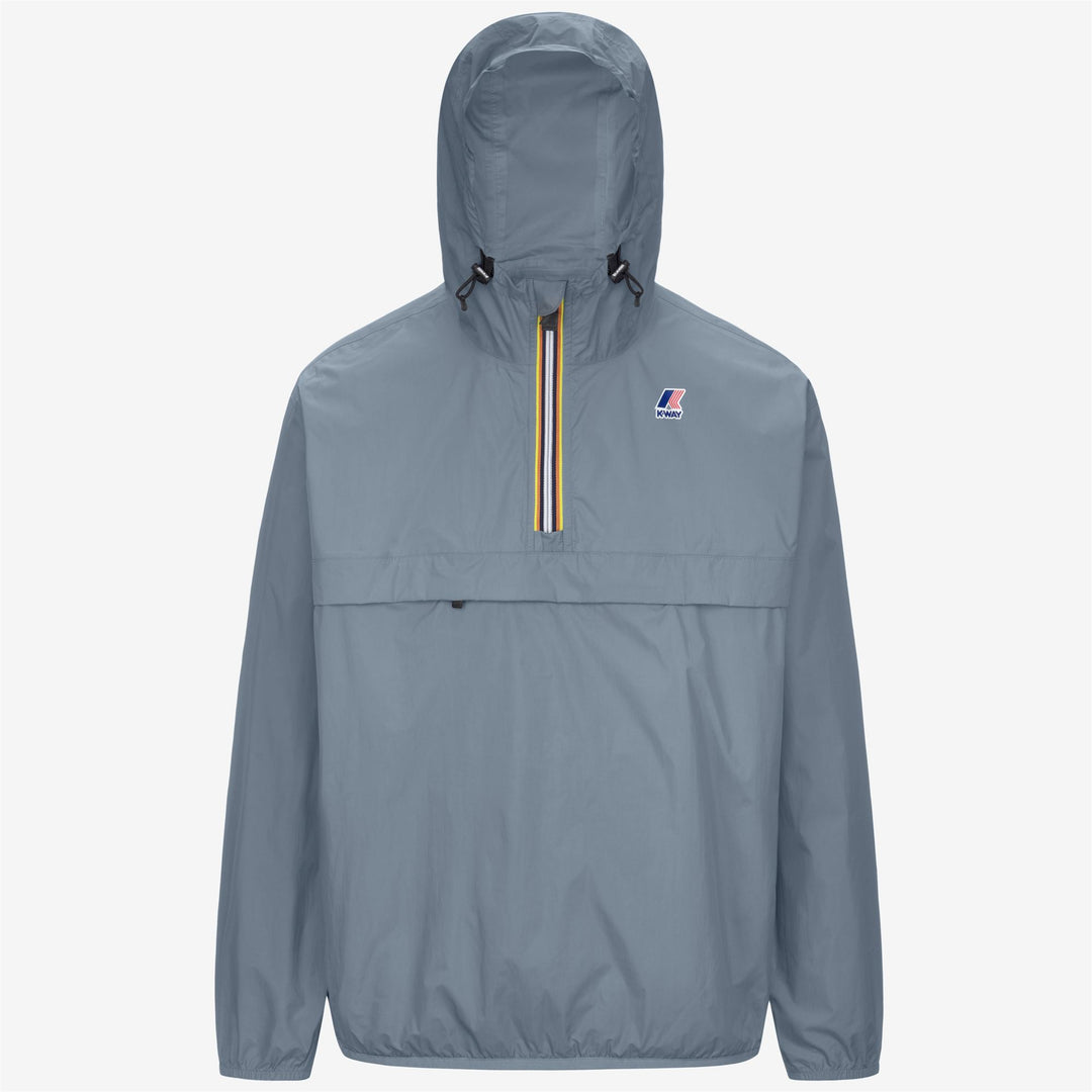 Chaqueta corta unisex plegable resistente al clima gris azul main