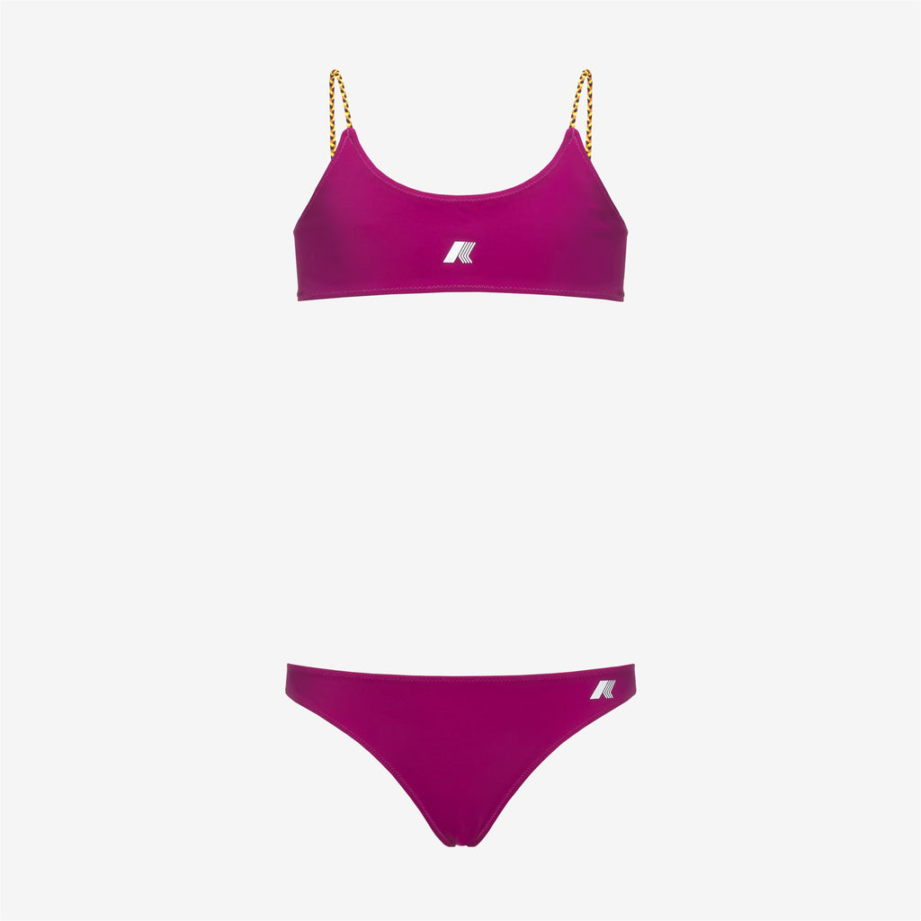 Bathing Suits_GIRL_P. SCARLETT DOUBLE BEACH_Bikini_Violet - Orange Amber - Commercial 1