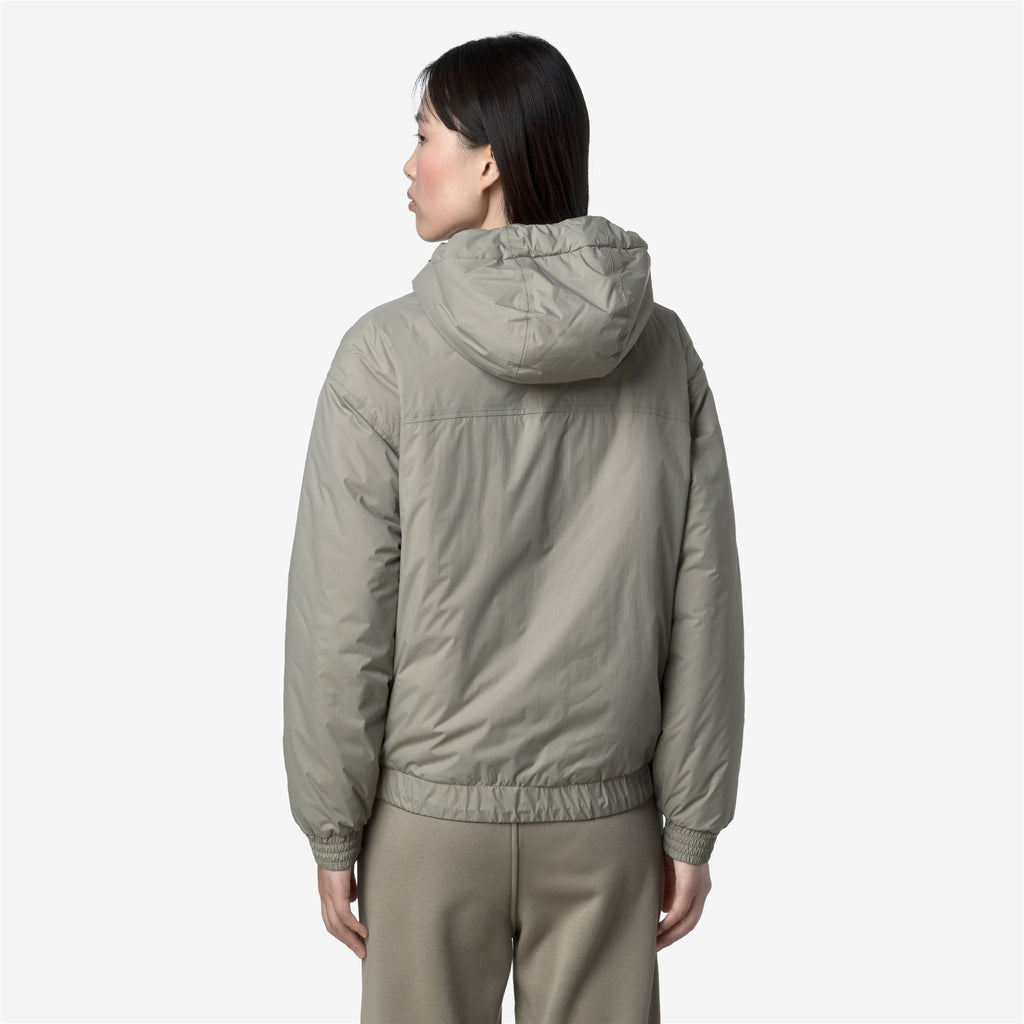 Jackets_WOMAN_LE VRAI 4.0 ALBINE ORSETTO_Short_Green Oak - Commercial 6