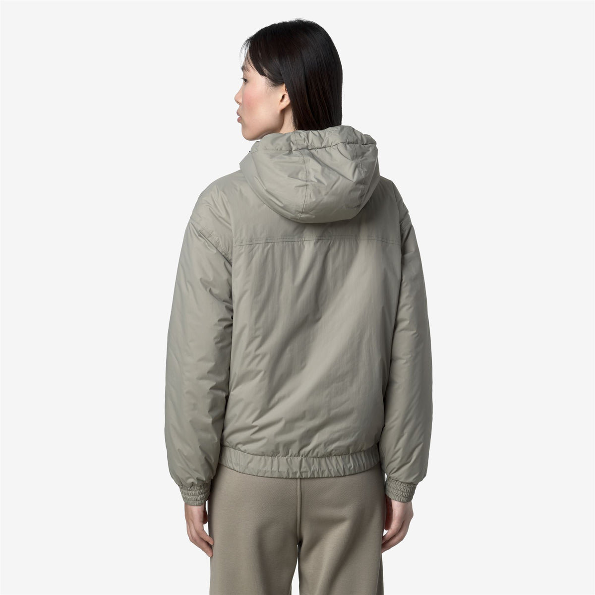Jackets_WOMAN_LE VRAI 4.0 ALBINE ORSETTO_Short_Green Oak - Commercial 6