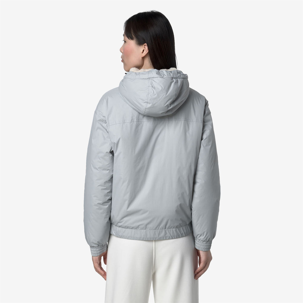 Jackets_WOMAN_LE VRAI 4.0 ALBINE ORSETTO_Short_Grey - Commercial 6