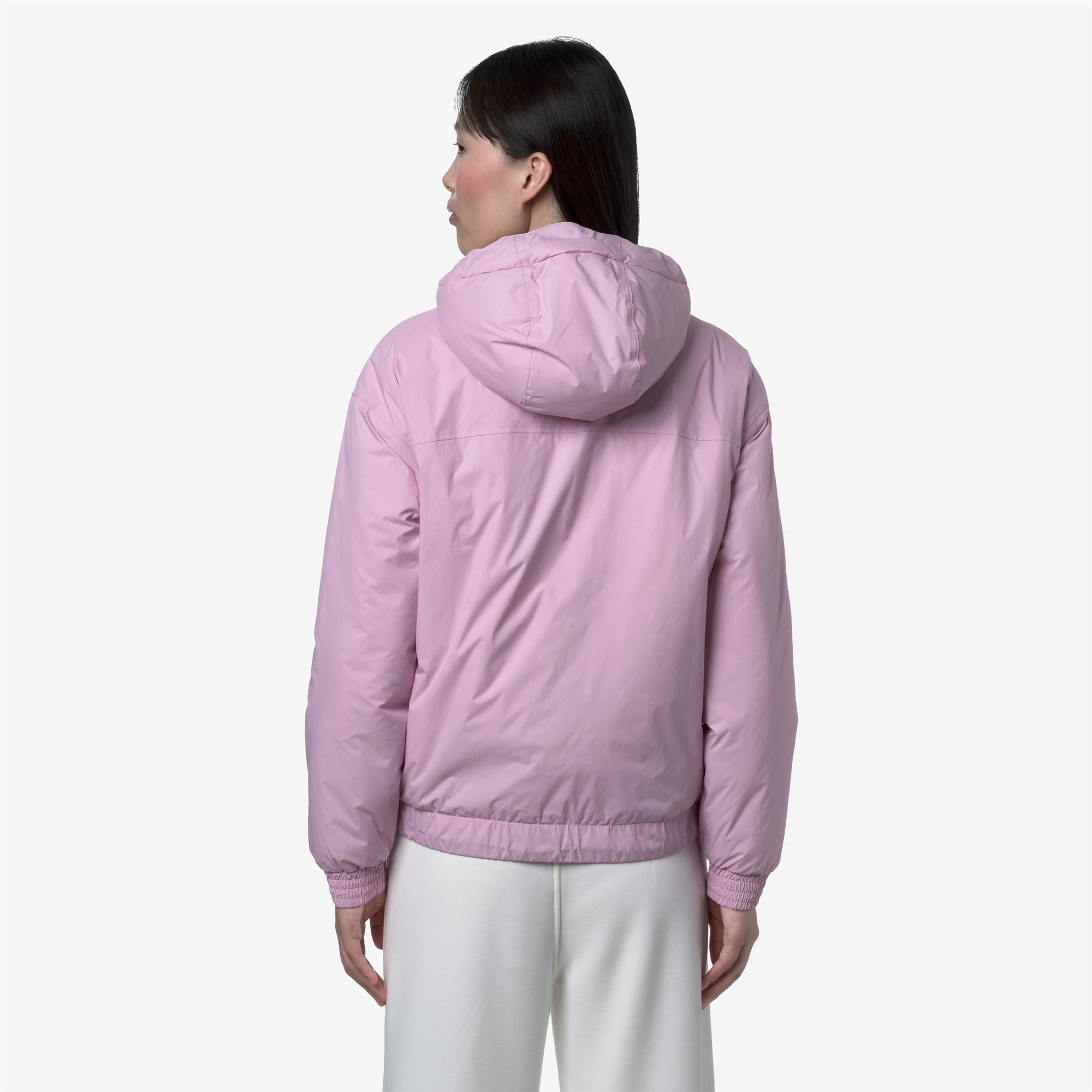 Jackets_WOMAN_LE VRAI 4.0 ALBINE ORSETTO_Short_Pink Lavender - Commercial 6