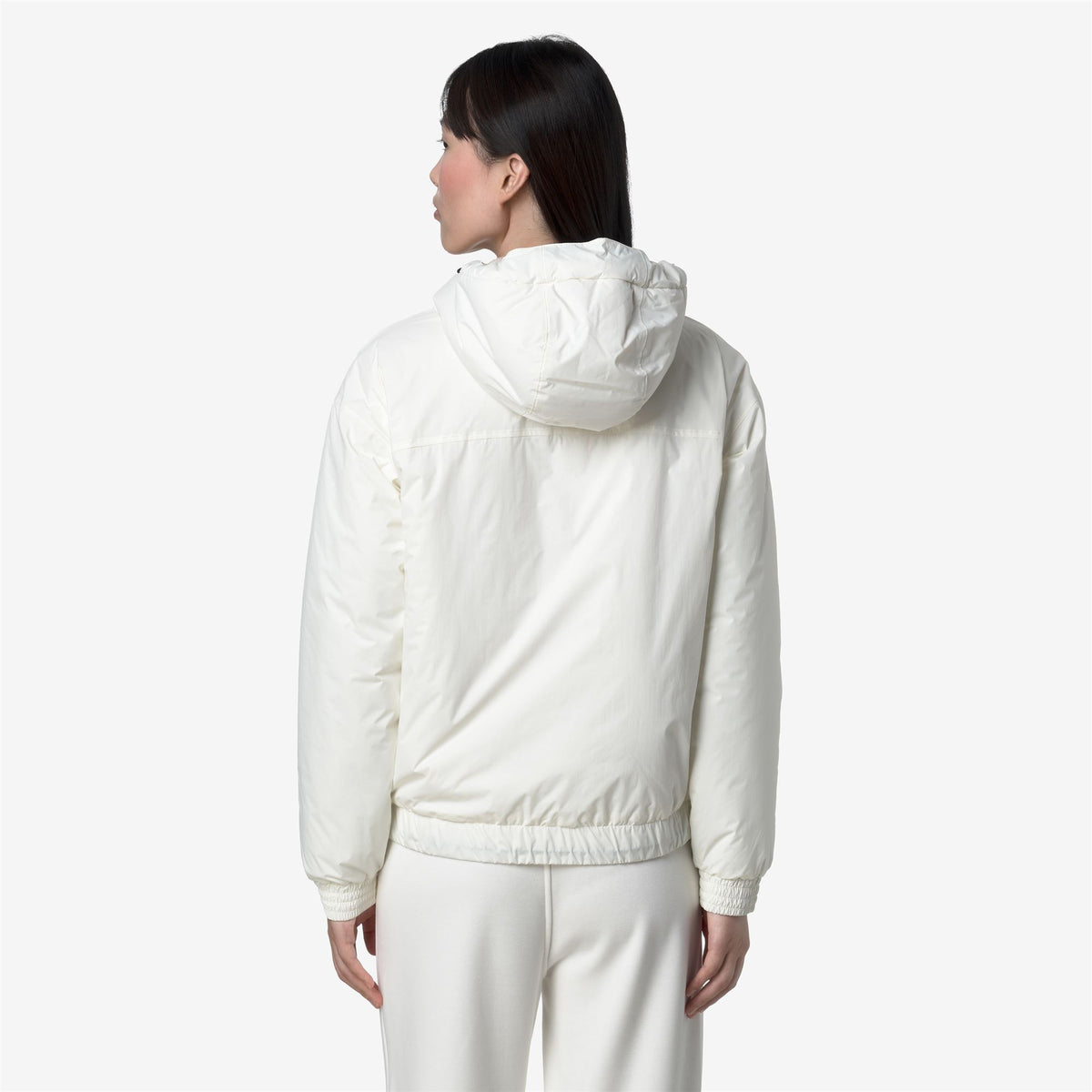 Jackets_WOMAN_LE VRAI 4.0 ALBINE ORSETTO_Short_White Gardenia - Commercial 6