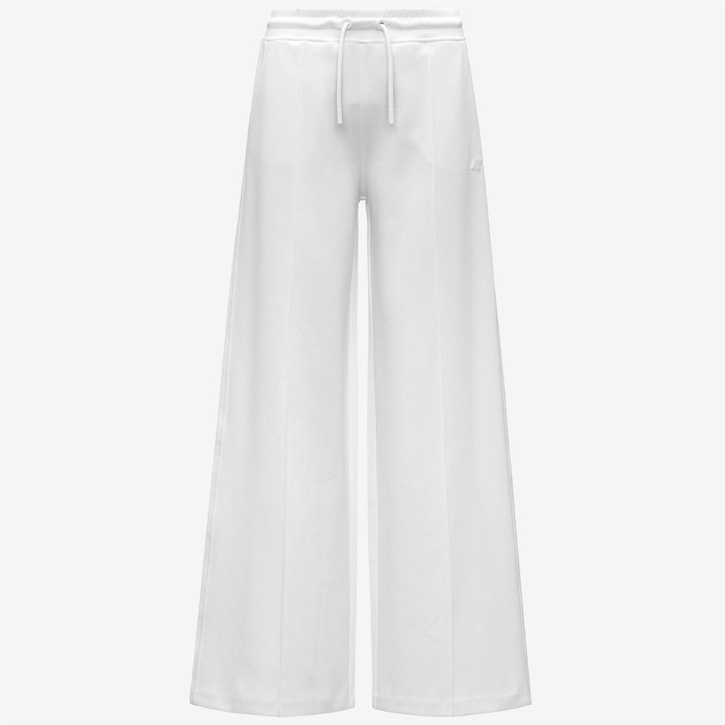 Pants_Woman_LOYRE INTERLOCK_Sport Trousers_White - White - Commercial 1