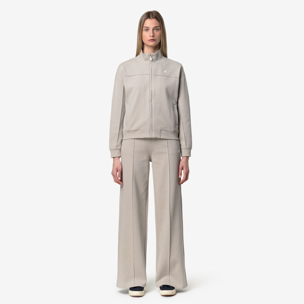 Pants_Woman_LOYRE INTERLOCK_Sport Trousers_BEIGE LT - Commercial 4