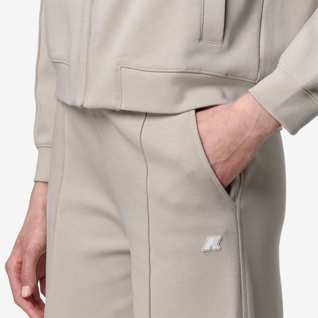 LOYRE INTERLOCK - Pants - Sport Trousers - Woman - BEIGE LT main