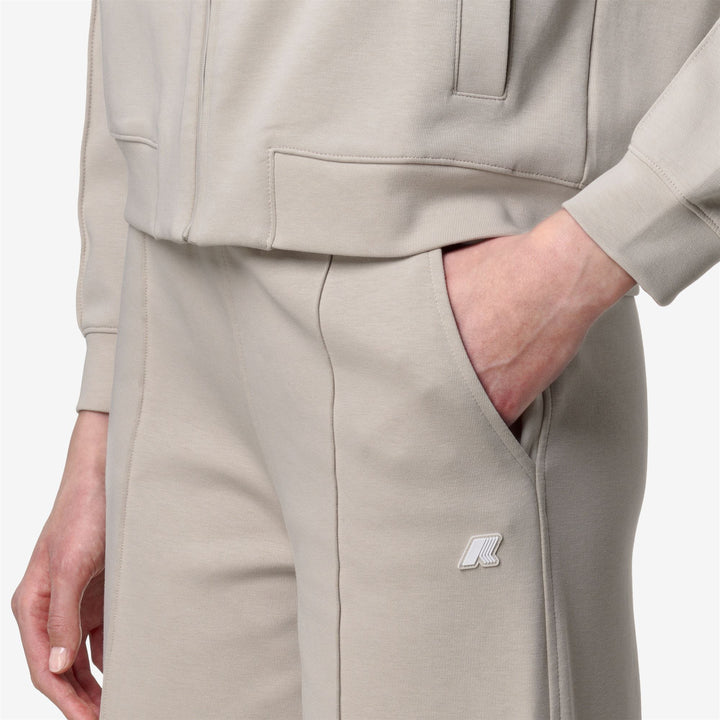 LOYRE INTERLOCK - Pants - Sport Trousers - Woman - BEIGE LT 2