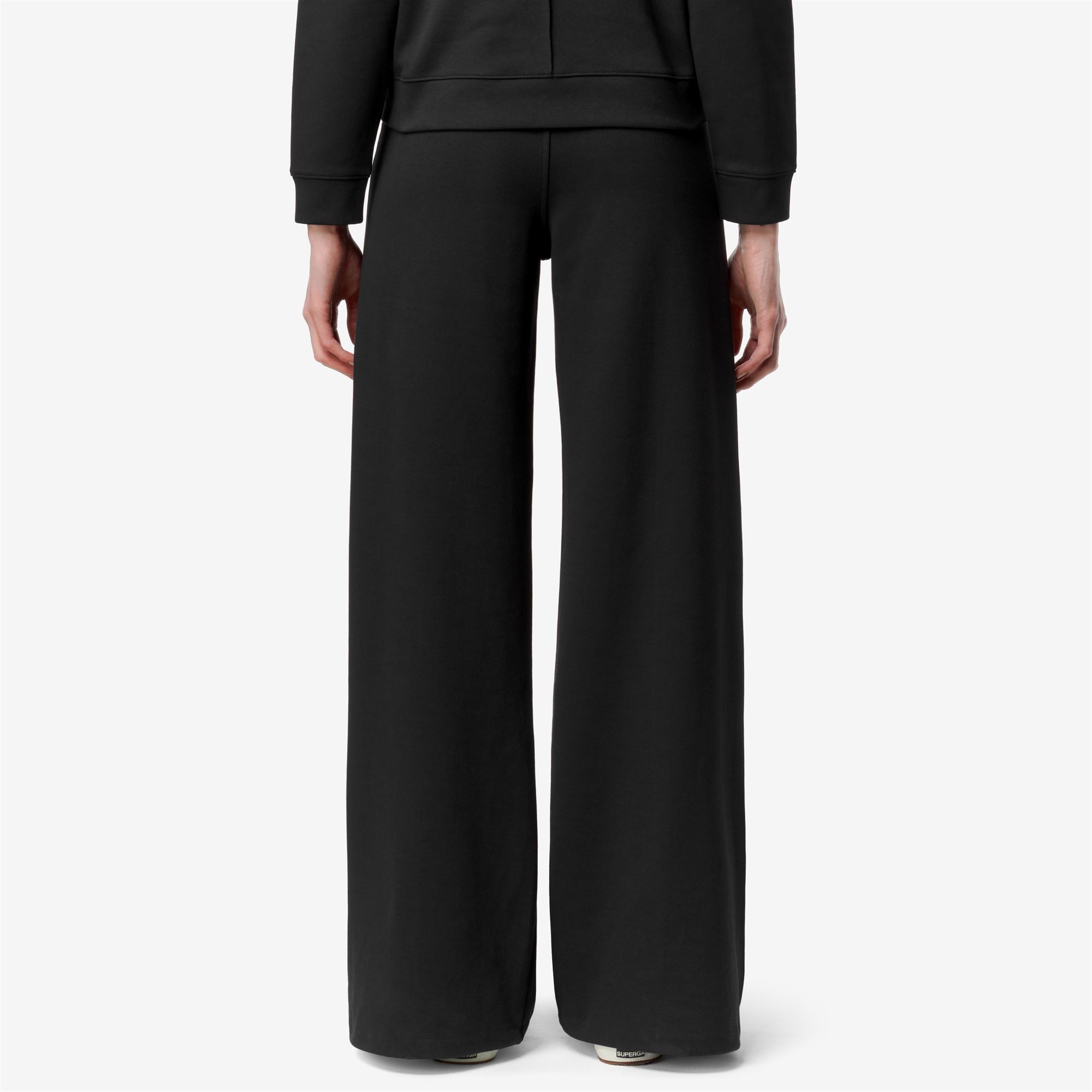 Pants_Woman_LOYRE INTERLOCK_Sport Trousers_Black Pure - Black Pure - Commercial 6