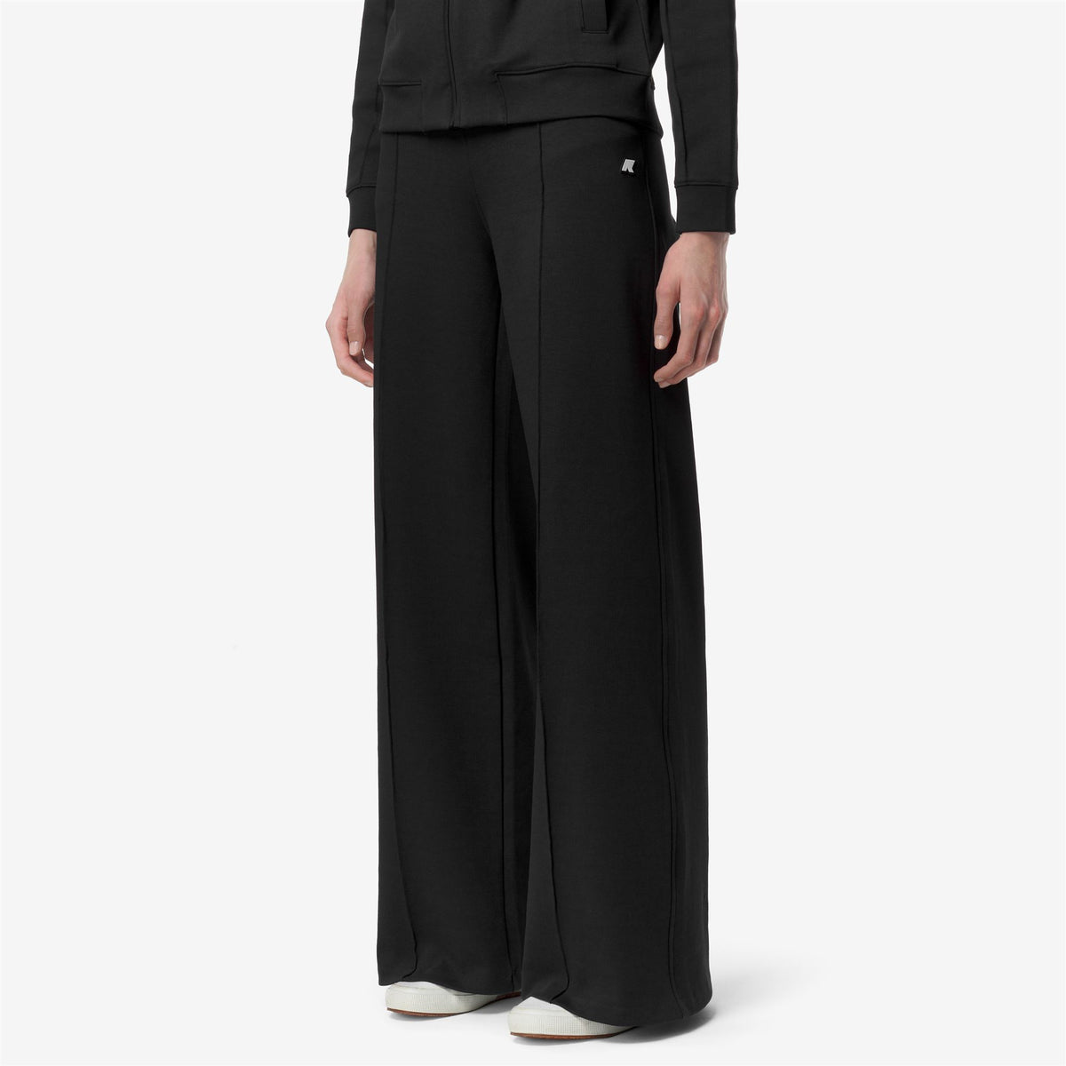 Pants_Woman_LOYRE INTERLOCK_Sport Trousers_Black Pure - Black Pure - Commercial 5