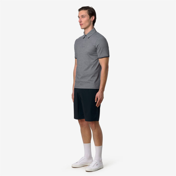 VINCELLE STRETCH CO STRIPES - Polo Shirts - Polo - Man - BLUE-NATURAL STRIPES 4