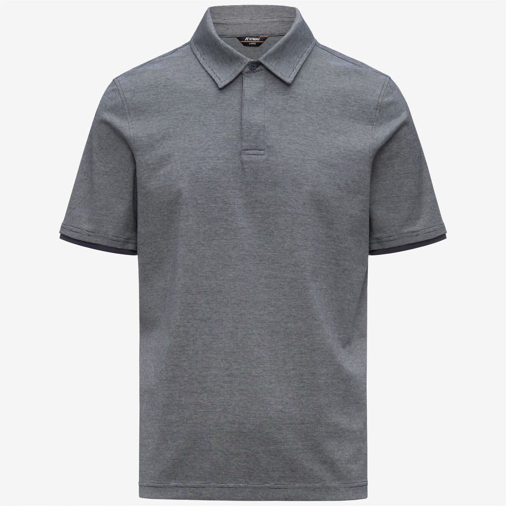 Polo Shirts_Man_VINCELLE STRETCH CO STRIPES_Polo_BLUE - NATURAL STRIPES - Commercial 1
